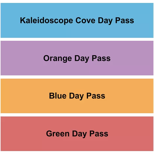 SEASCAPE GOLF BEACH AND TENNIS RESORT KALEIDOSCOPE Seating Map Seating Chart