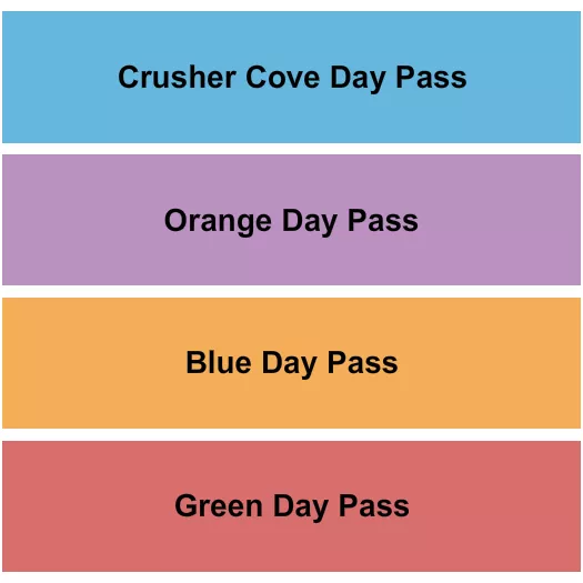 SEASCAPE GOLF BEACH AND TENNIS RESORT MOON CRUSH Seating Map Seating Chart