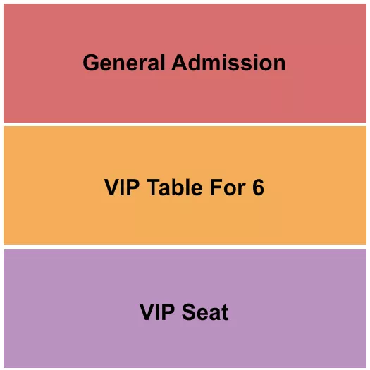 GA TABLE 2 Seating Map Seating Chart