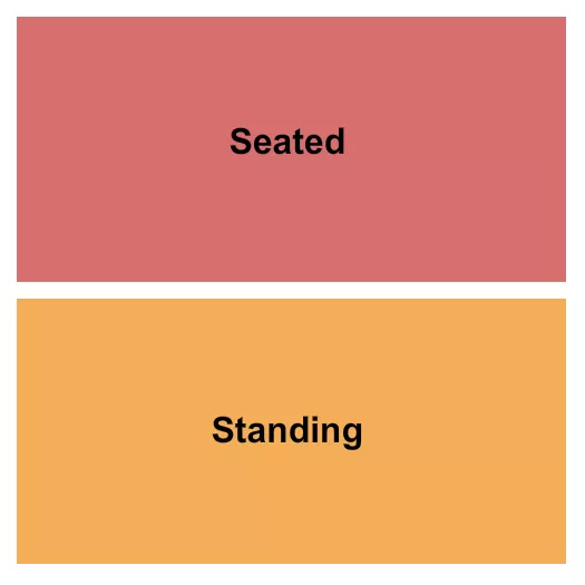 SEATED STANDING Seating Map Seating Chart
