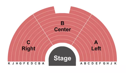ENDSTAGE Seating Map Seating Chart