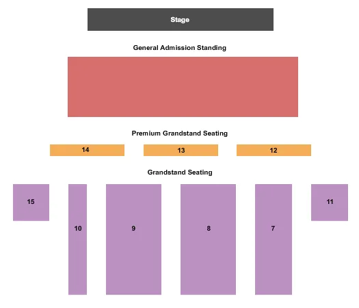 ENDSTAGE 2 Seating Map Seating Chart