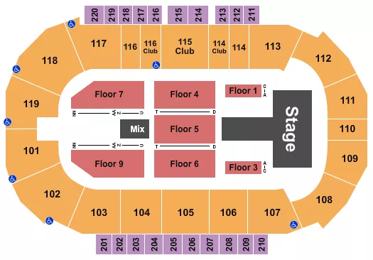 BADSHAH Seating Map Seating Chart