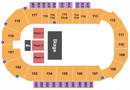 PAWPATROL Seating Map Seating Chart