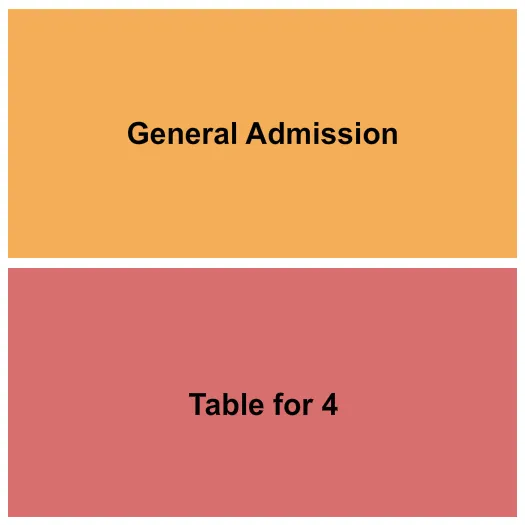 GA TABLES Seating Map Seating Chart