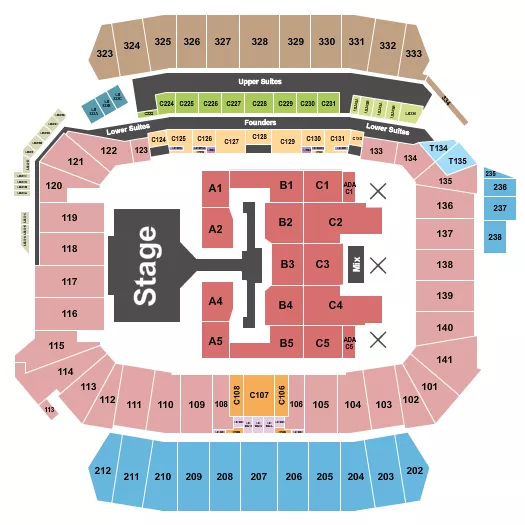 ENHYPEN Seating Map Seating Chart