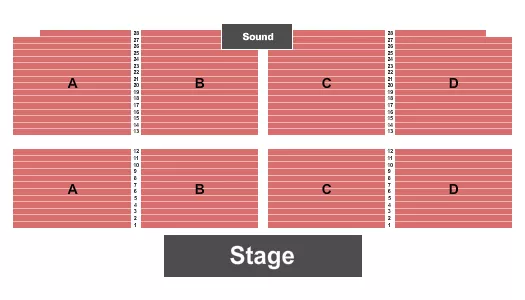 SNOQUALMIE CASINO BALLROOM ENDSTAGE 2 Seating Map Seating Chart