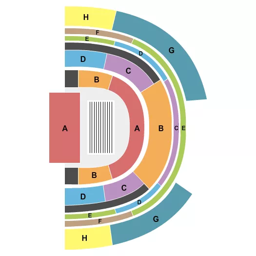 LA28 SWIMMING Seating Map Seating Chart