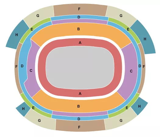 LA28 OPENING CEREMONY Seating Map Seating Chart