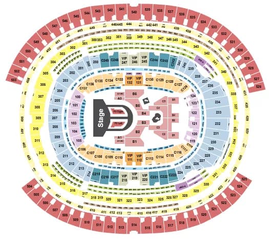 KAROL G Seating Map Seating Chart