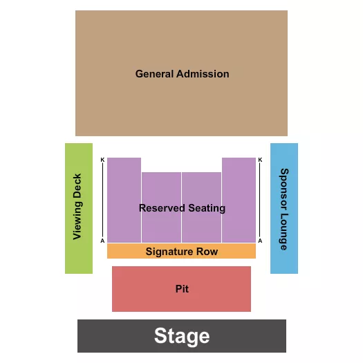 COUNTRY SUMMER 2 Seating Map Seating Chart