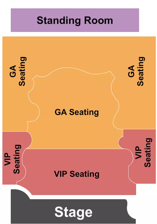 GA VIP SRO 2 Seating Map Seating Chart