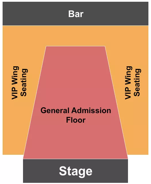SRO VIP 2 Seating Map Seating Chart