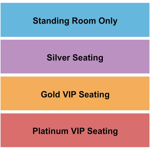 SRO SEATED Seating Map Seating Chart