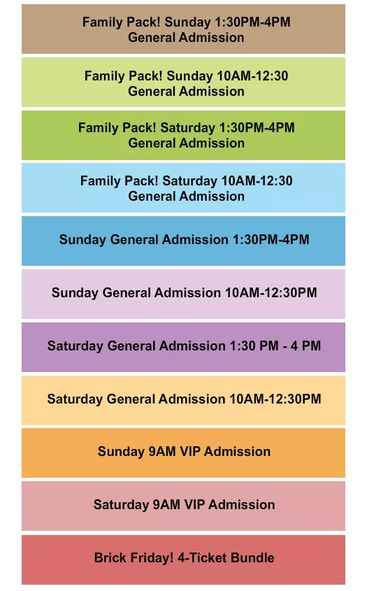 GA VIP MULTIPLE TIMES Seating Map Seating Chart