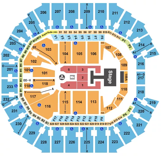 DISNEY DESCENDANTS Seating Map Seating Chart