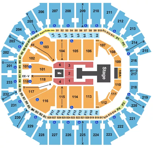KATSEYE Seating Map Seating Chart