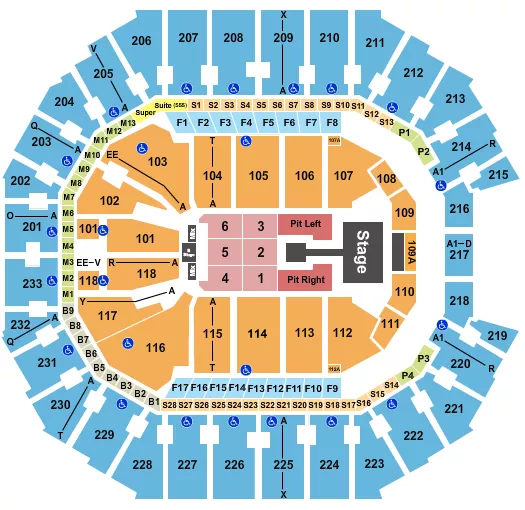 SOMBR Seating Map Seating Chart
