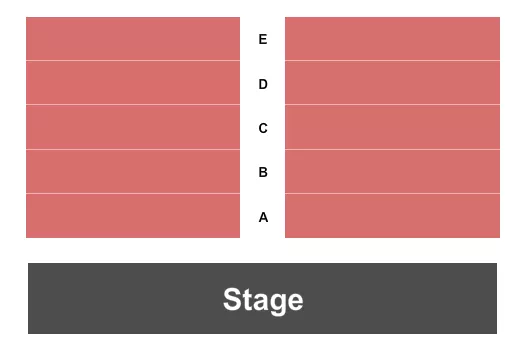 ENDSTAGE Seating Map Seating Chart