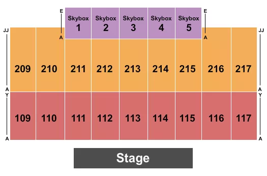 DCI Seating Map Seating Chart