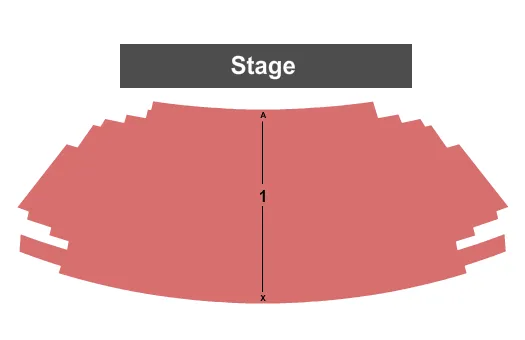 END STAGE Seating Map Seating Chart