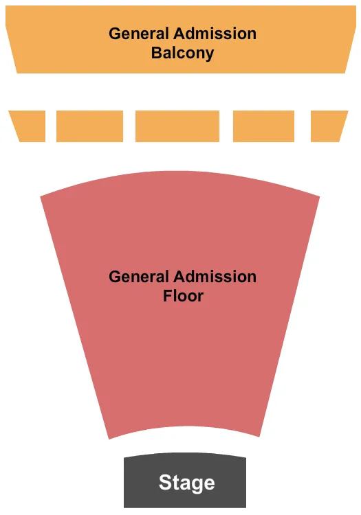 STATE THEATRE ME GA FLOOR GA BALC Seating Map Seating Chart