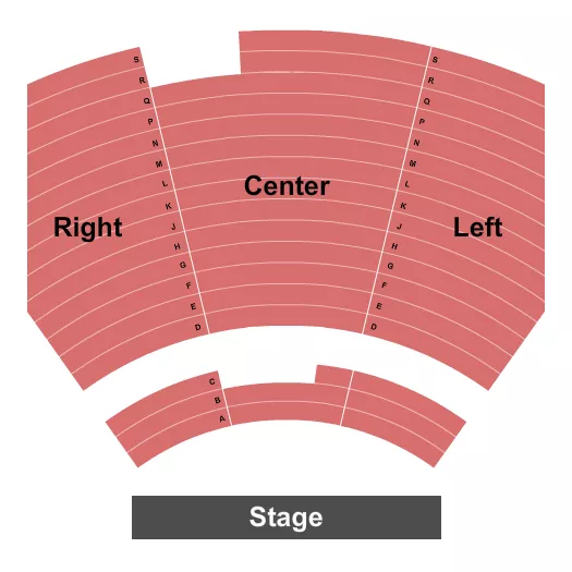 ENDSTAGE Seating Map Seating Chart