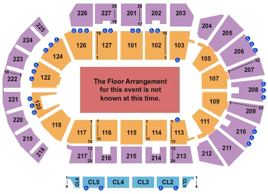 GENERIC FLOOR Seating Map Seating Chart