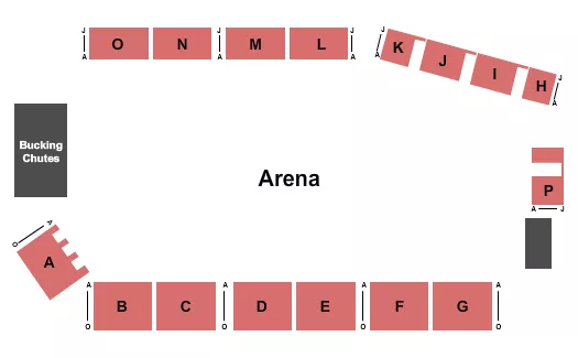 SUMMIT COUNTY FAIRGROUNDS UT DEMOLITION DERBY Seating Map Seating Chart
