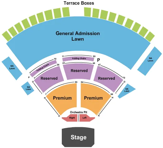 STYX Seating Map Seating Chart