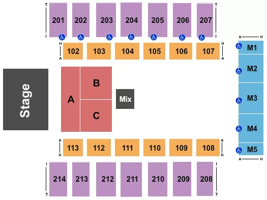 BLIPPI Seating Map Seating Chart