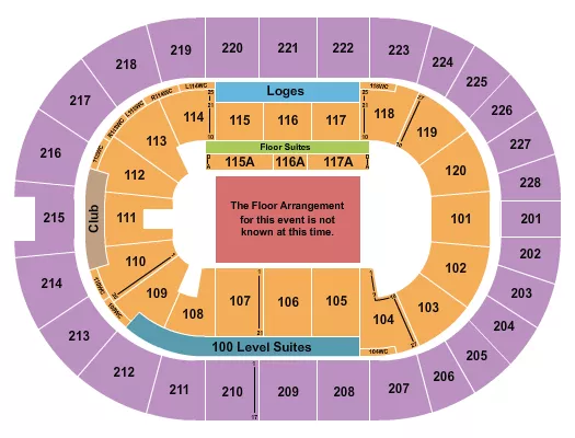GENERIC FLOOR Seating Map Seating Chart