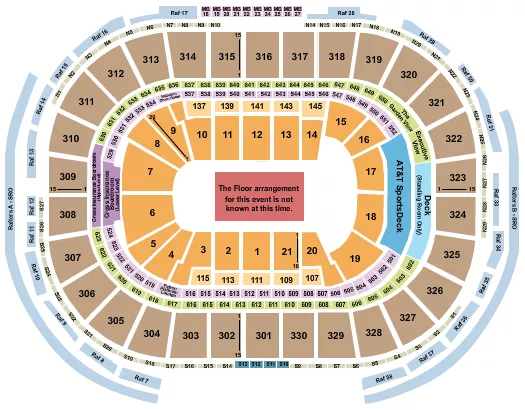 GENERIC FLOOR Seating Map Seating Chart