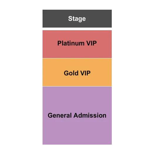 CONCERT Seating Map Seating Chart