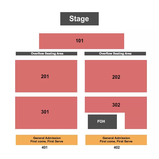 TACHI PALACE HOTEL CASINO RESERVED Seating Map Seating Chart