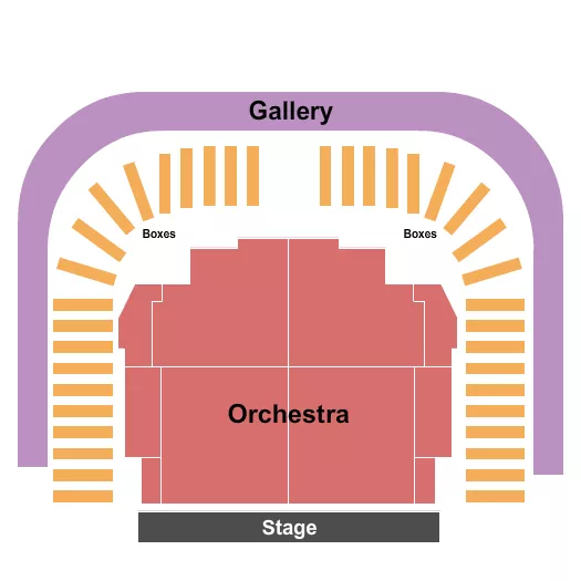 ENDSTAGE Seating Map Seating Chart