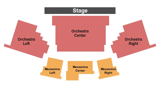 ENDSTAGE Seating Map Seating Chart