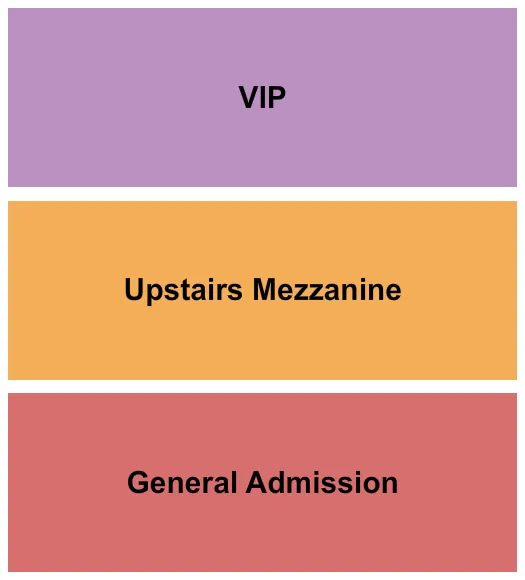 TEXAS THEATRE DALLAS GA MEZZ VIP Seating Map Seating Chart