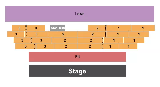 ENDSTAGE PIT Seating Map Seating Chart