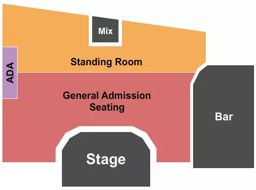 GA SRO Seating Map Seating Chart