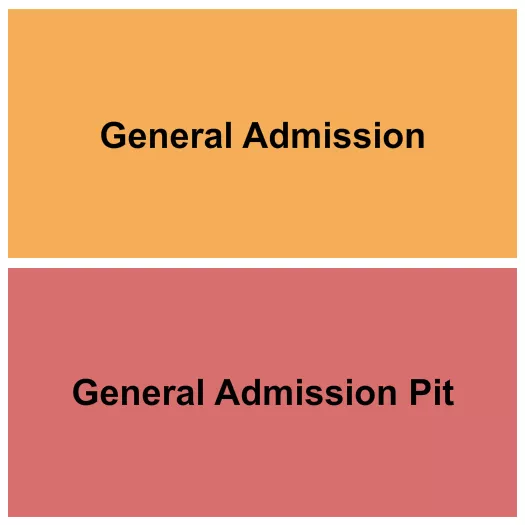 THE CAVERNS TN GA PIT Seating Map Seating Chart