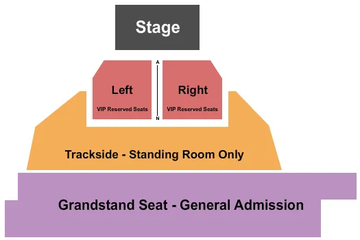 ENDSTAGE 2 Seating Map Seating Chart