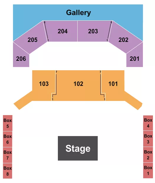 THE CHELSEA THE COSMOPOLITAN OF LAS VEGAS POWER SLAP Seating Map Seating Chart