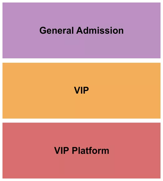 GA VIP PLATFORM Seating Map Seating Chart
