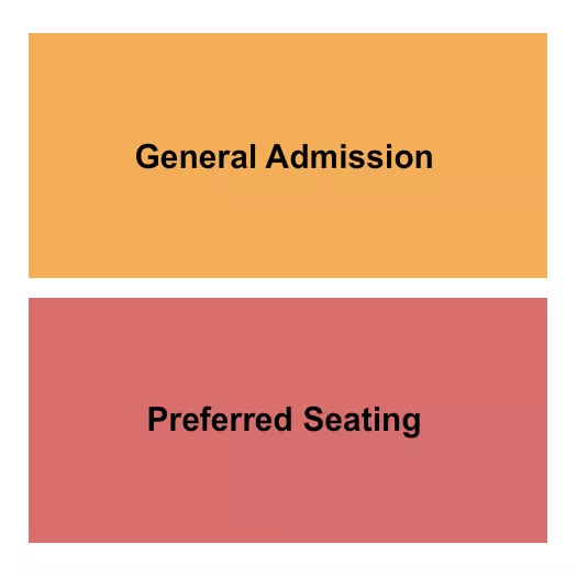 GA PREFERRED Seating Map Seating Chart