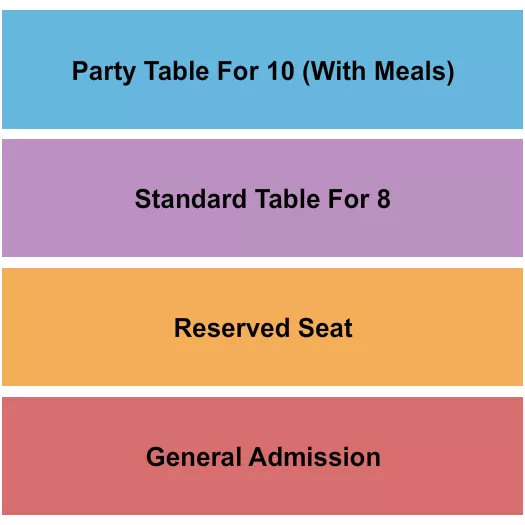 THE COYOTE STORE GAIL GA RESERVED TABLES 2 Seating Map Seating Chart
