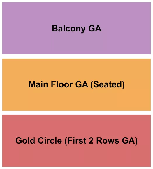 GC GC BALCONY Seating Map Seating Chart
