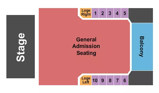 THE ELM BOZEMAN GA SEATING Seating Map Seating Chart