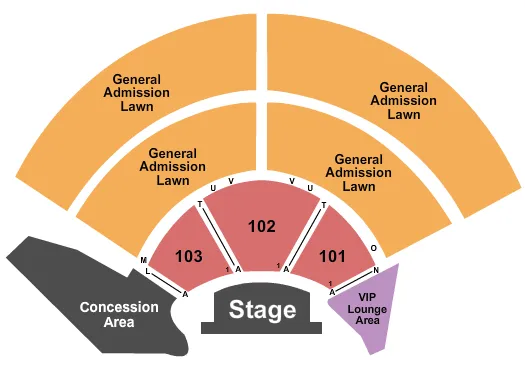 ENDSTAGE Seating Map Seating Chart
