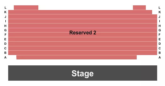 ENDSTAGE Seating Map Seating Chart